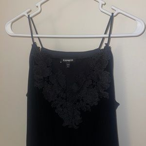 Black Velvet and lace bodysuit